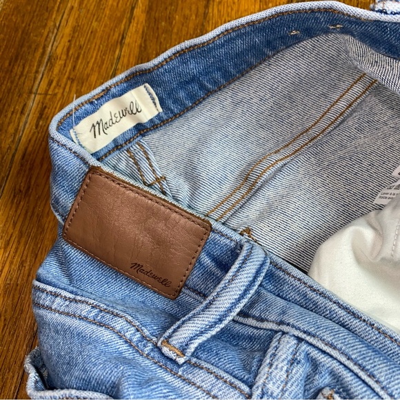 Madewell 10” High Rise Skinny Jeans Hamden Wash SZ 29 AF 685 - Picture 4 of 10